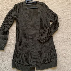 Express S long cardigan Dark grey